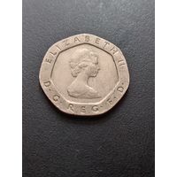 Великобритания 20 пенсов 1982 г.