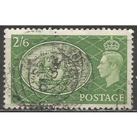 Британия. Король Георг VI. Бриг "Victori". 1951г. Mi#251.
