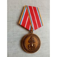 Медаль. Санкт-Петербургский университет ГПС МЧС России.