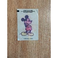 Вкладыши от жвачки Дональд Дак - Микки Маус -Mickey Mouse - Walt Disney Company Donald Duck bubble gum
