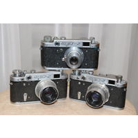 Фотоаппарат ФЭД-2, 3 штуки одним лотом