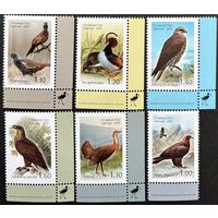 Таджикистан 2007  . Фауна птицы Азии.  Серия из 6 марок