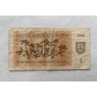 Литва 1 талон 1992