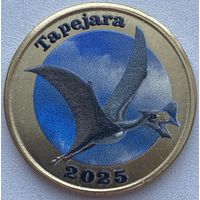Остров Адонара (Малые Зондские острова) 7 долларов 2025 г. Динозавр. Птерозавр. Тапежара