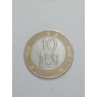 Кения 10 шиллингов 1995 года .