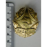 Отличник МЧС.