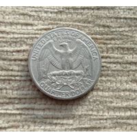 Werty71 США 1 квотер 25 центов 1/4 доллара 1994 D Орёл