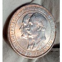 3 марки 1911 "Университет Бреслау", штемпельная в кабинетной патине, малый тираж! Смотрите также другие мои лоты!