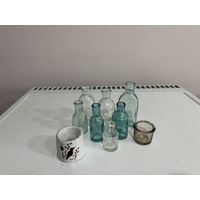 Набор бутылочек + чернилица.