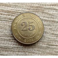 Werty71 Никарагуа 25 сентаво 2002