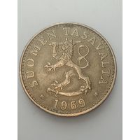 Финляндия 50 пенни 1969 года .