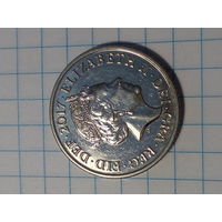 10 пенсов  Великобритания 2017 год.