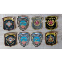 8 шевронов РБ с рубля