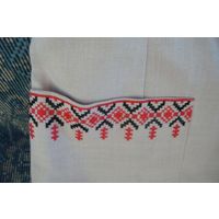 Костюм с вышивкой 50 годы в составе лен 37 - 60 % эластан