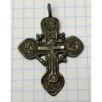 С 1 РУБЛЯ! СТАРИННЫЙ НАТЕЛЬНЫЙ КРЕСТИК РОССИЯ ИМПЕРИЯ
