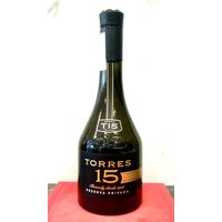 Бутылка * Бренди * TORRES * RESERVA PRIVADA * ТОРРЕС * 15 лет * 0.7 литра * Высота 27 см * Диаметр 9 см