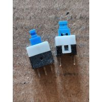 Переключатель, кнопка нажимная, без фиксации, монтаж на плату