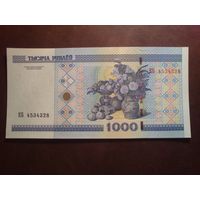 Беларусь 2000 г.1000 рублей.Серия КБ. (пе-249)