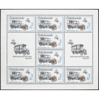 1987. Чехословакия. Филвыставка, автомобиль.  MNH