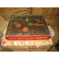 Елочные игрушки "Мечта" Латвийская ССР в упаковке