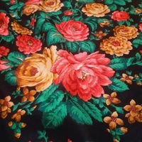 Платок Павлопосадский СССР редкий