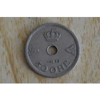 Норвегия 50 эре 1948