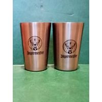 2 рюмки Jagermeister коллекцию стопка нержавейка одним лотом