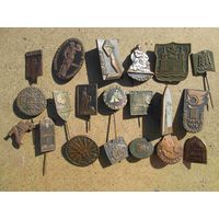 Значки тяжелые