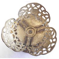 Ваза Конфетница Подсвечник Бронза Стекло