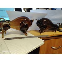 Зубр из стекла