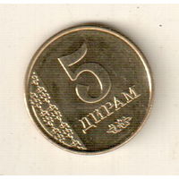 Таджикистан 5 дирам 2011
