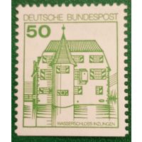 ФРГ 1980. Замок Инцлинген в стиле ренессанс в Баден-Вюртемберге