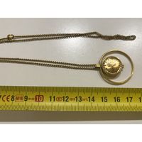 Часы кулон Чайка позолота СССР