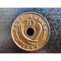 Британская Восточная Африка. 10 цент. 1942. С 20 копеек. Распродажа коллекции. Смотрите другие лоты.