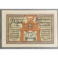 Нотгельд 75 пфеннигов 1922 год Ольденбург. Веймарская республика.