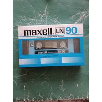 Аудио кассета Maxell LN 90 новая запечатана