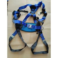 Привязь страховочная DVX07 шеститочечная с поясом для позиционирования, усиленными швами и автоматическими пряжками