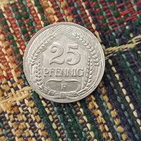 25 пфеннигов (1909г.) (F). aUNC! Распродажа! Смотрите и другие мои лоты!!!