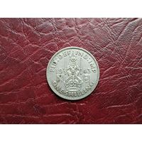 1 шиллинг 1943 г. Великобритания.