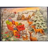 Сани в лесу. Макико. Белорусь. 2022 г.