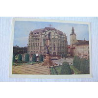 Львов. Площадь Мицкевича; 1962, чистая.