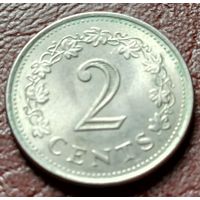 Мальта 2 цента, 1982   ( 1-1-4 )