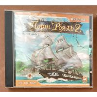 CD диск с игрой. Порт Рояль 2 (Port Royale 2). Акелла.
