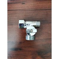 Кран шаровый 1/2 х 3/4 х 1/2, новый