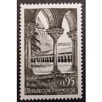 Франция. 1963г. Mi1448**. Абтей Муассак.