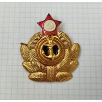 Кокарда ВМФ и морской пехоты СССР, для офицеров, "Краб"