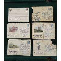Конверты СССР подписанные