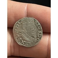 3 гроша 1598 Всхов! Отличный!