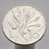 Италия 10 лир 1950