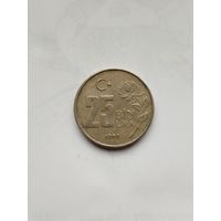 25 тысяч лир Турция.